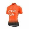 Maillot MC Team CCC Replica -Jersey Soldes 2019 CCC TEAM LIV REPLICA SS JERSEY ORANGE