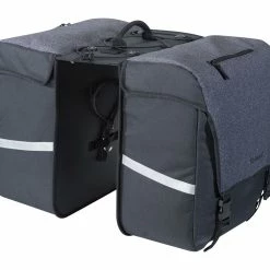 Panier Double E-bike -Jersey Soldes GIANT PANNIER BAG BIG SIZE WITH MIK SYSTEM Black 1