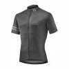 Maillot MC Podium -Jersey Soldes PODIUM SS JERSEY BLACK GRAY FRONT 01