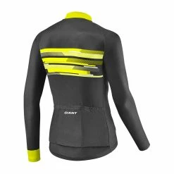 Maillot ML Rival -Jersey Soldes RIVAL LS JERSEY BALCK YELLOW REAR 02